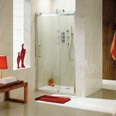 EasyClean Sliding Door Shower Enclosure for Alcove - 1100mm  